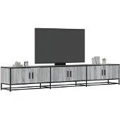 vidaXL TV-Schrank Grau Sonoma 240x35x41 cm Holzwerkstoff