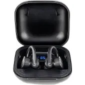 Grundig Kabellose Bluetooth-Kopfhörer True Wireless Sport-Kopfhörer - Bis zu 30 Std. Spielzeit - USB-C Schnellladung - Bequemer Sitz