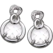 Orphelia Ohrstecker für Damen, 925 Sterlingsilber, Silber ZO-5905