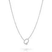 Orphelia 'Premium' Halskette für Damen aus 925er Sterlingsilber – Silber ZK-7562