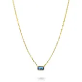 Orphelia 'Ultimate' Halskette für Damen aus 925er Sterlingsilber – Gold ZK-7567/G