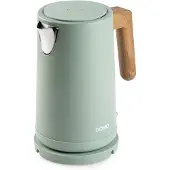 Domo DO9282WK, 1,7 l, 2200 W, Salbei, Wasserstandsanzeige, Drahtlos, Filterung
