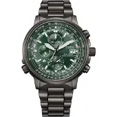 Citizen AT8304-57W Eco-Drive Promaster Sky Funk Herrenuhr Schwarz/Grün