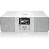 Roadstar IR-540D+BTWH Micro System Wi-Fi Internet Radio und Digital DAB+/ FM, CD-MP3 Spieler Bluetooth Weiß