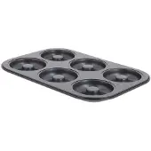 De Buyer blechform 6 savarin-doughnuts ø8cm 1 stück