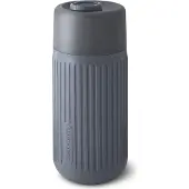 Black+blum Reisebecher Travel Cup Glas Grau 340 ml