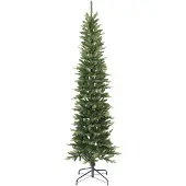 Everlands Kunstweihnachtsbaum Slim Fir grün H210 D68 cm (groen)