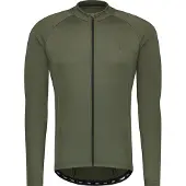 BBB Cycling Trikot Transition l.a. S l olive - Langarm-Radtrikot für Früh....