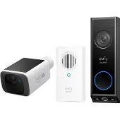 Eufy security E340 2K Draadloze Video Deurbel Inclusief Chime + security SoloCam