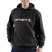Carhartt Marquette Logo Sweatshirt black (001) 2XL REG
