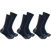 Carhartt Midweight Cotton Blend Crew Socken - 3er Pack