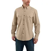 Carhartt Hemd Loose Chambray L/S Shirt Herren Dark Tan Chambray-L