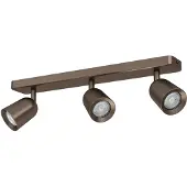 Eglo Leuchten 3er Spot Camaldoli bronze 52 x 12 cm