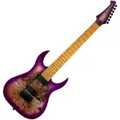 Spira Guitars S-457 TPP Pappelmaser glänzend Trans Purple