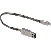 Inter-Tech R-001 silver Cardreader Kabel fuer alle Geraete mit Lightning-Anschluss