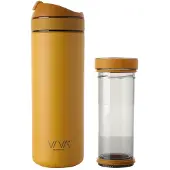 Viva Scandinavia Thermobecher "Recharge Pro", mit Presseinsatz, 460 ml