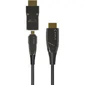 Techly Micro HDMI AOC LWL Kabel