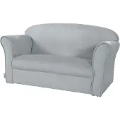 Roba Kinderbank Lil Sofa junior 38 x 78 x 43 cm Samtgrau