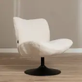 Bronx Bronx71 Sessel Lise drehbar Chenille off white