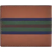 Fossil Geldbörse Bronson FPW Bifold Wallet Colorful Stripes braun