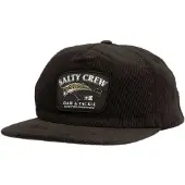 Salty Crew Snag It Strapback Kappe Schwarz Schwarz One Size