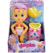 IMC Toys Bloopies Mermaids magic tail audrey, Babypuppe, Weiblich, 3 Jahr(e), 23 mm, Mehrfarbig