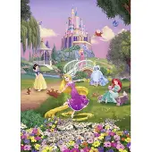 Komar Fototapete "Disney Princess Sunset - Größe 184 x 254 cm" bedruckt glatt Kinderzimmer