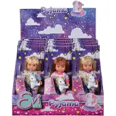 Simba Toys Evi Love Pyjama, Mini-Puppe, Weiblich, 3 Jahr(e), 120 mm, 37 g, Gemischte Farben