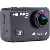 Midland H9 PRO 4K Wi-Fi Action Cam mit Halterung und wasserdichtem Gehäuse