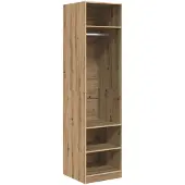 vidaXL Kleiderschrank Artisan-Eiche 50 x 50 x 200 cm Holzwerkstoff