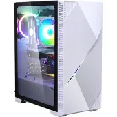 Zalman Z3 Iceberg White, Midi Tower, PC, Weiß, ATX, EATX, micro ATX, Mini-ITX, Kunststoff, Stahl, Gehärtetes Glas, 16,3 cm