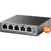 TP-LINK TL-SG105E 3er-Pack