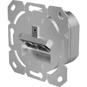 Hama Netzwerkdose CAT-6a, 10 Gbit/s, Unterputz