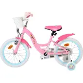 Volare Disney Princess Kinderfahrrad - Mädchen - 16 Zoll - Rosa