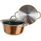Ibili Natura Copper 20 Cm Schmortopf