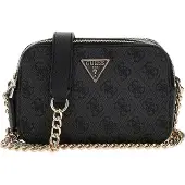 GUESS HWBG9672140 NOELLE II CROSSBODY CAMERA Woman Umhängetasche coal logo