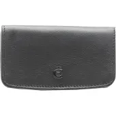 Esquire Leder Geldbörse Logo Coin Wallet Black schwarz