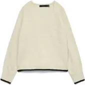 Vero Moda Pullover in Creme - XL