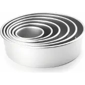 Ibili Extra Hohe Gerade Runde Form 25x10 Cm