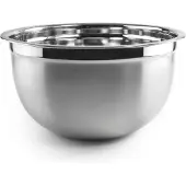 Ibili High Satin 30 Cm Bowl Silber