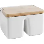 Ibili Doble Ceramic Bamboo Salzstreuer