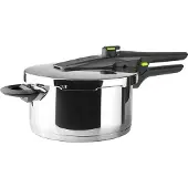 Ibili Exklusiv 4l Schnellkochtopf Silber Silber One Size