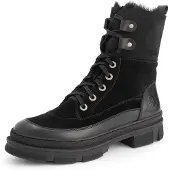 Travelin' Leder-Winterstiefel "Tremblant" in Schwarz - 39
