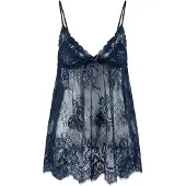 Lingadore Babydoll Sparkling Blue | Grösse: L | Farbe: Navy-Blau