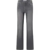ANGELS Stretch-Jeans "LARA" weite Passform, aus Baumwollmischung, mit Metallreißverschluss