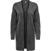 ONLY Strickjacke Talio 15358604 Grau Regular Fit