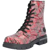 Rieker Damen Stiefeletten Schnürsenkel Kurzstiefel Z9120, Größe:38 EU, Farbe:Rot