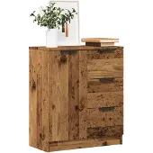 vidaXL Sideboard Altholz-Optik 60x30x70 cm Holzwerkstoff