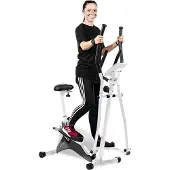 AsVIVA C16 Crosstrainer & Heimtrainer 2-in-1, Pulsgurt, 8-Stufen, leise