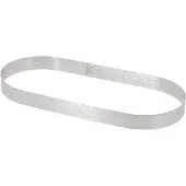 De Buyer länglich ovaler rahmen perforiert 27x8x2cm 1 stück